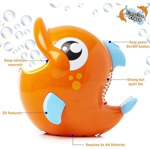 Bubble Blowing Dolphin